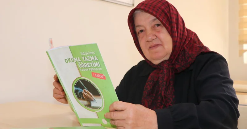 66 sında okuma yazma öğrendi, hayali üniversite okumak