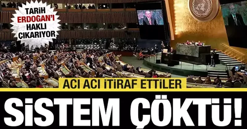 Tarih Erdoğan ı haklı çıkarıyor... Acı acı itiraf ettiler: Küresel sistem çöktü!