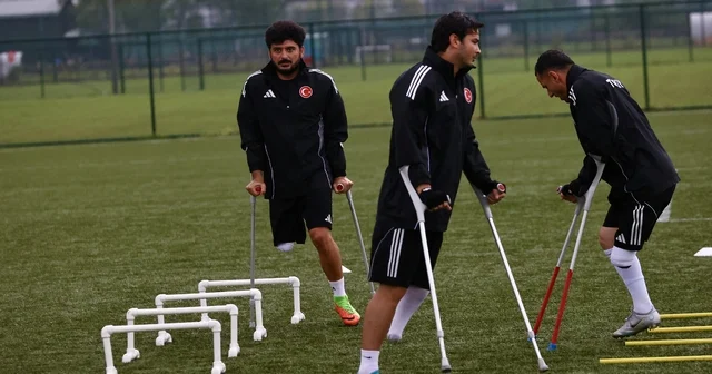 Ampute Milli Futbol Takımı, Uluslar A Ligi öncesi antrenmanlarını sürdürdü Trabzon Haberleri