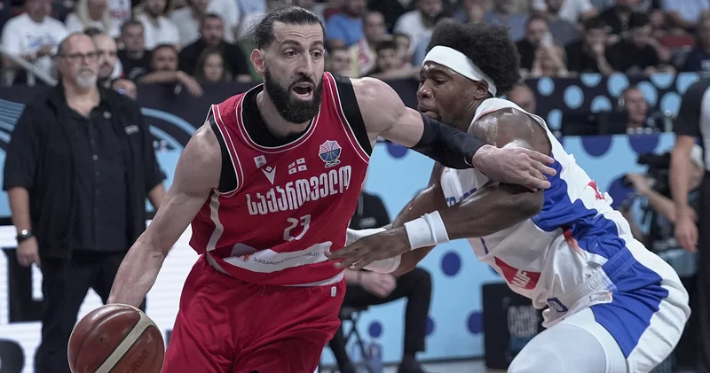 Fransa: 70 Gürcistan: 80 MAÇ SONUCU (EuroBasket te Gürcistan çeyrek finalde) Basketbol Haberleri