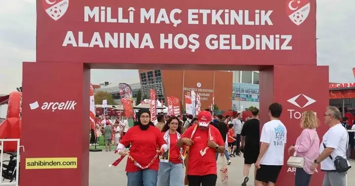 Konya’da mili maç heyecanı