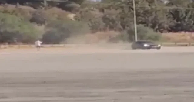 Urla’da drift yapan sürücüye ceza VİDEO İZLE