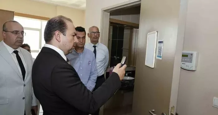 Aydın’da hastanelerde QR kod ile dijital temizlik dönemi başladı