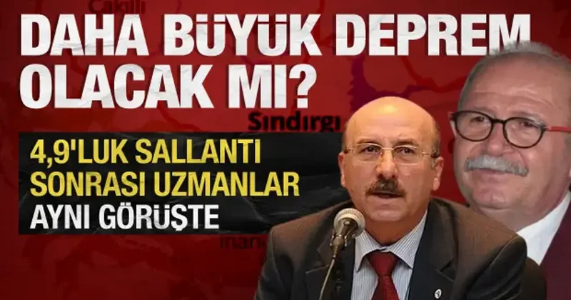 Balıkesir deki 4,9 luk deprem sonrası uzmanlardan uyarı: Tehlikeli olabilir!