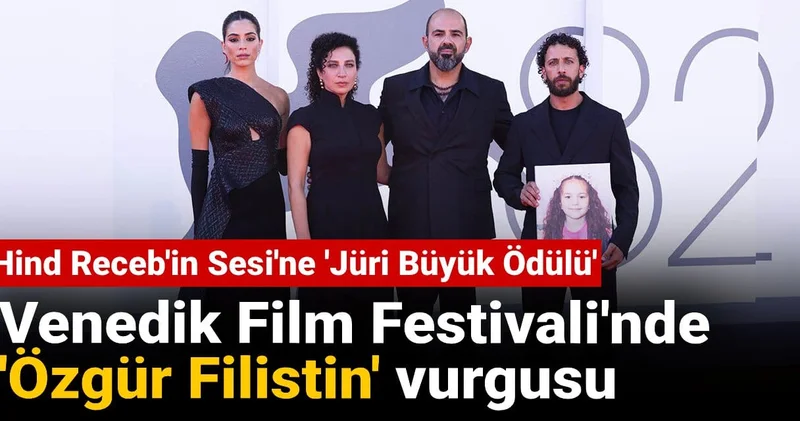 Venedik Film Festivali nde Özgür Filistin vurgusu: Hind Receb in Sesi ne Jüri Büyük Ödülü