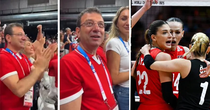 İmamoğlu ndan Filenin Sultanları na tebrik mesajı: Siz bizim gururumuzsunuz!