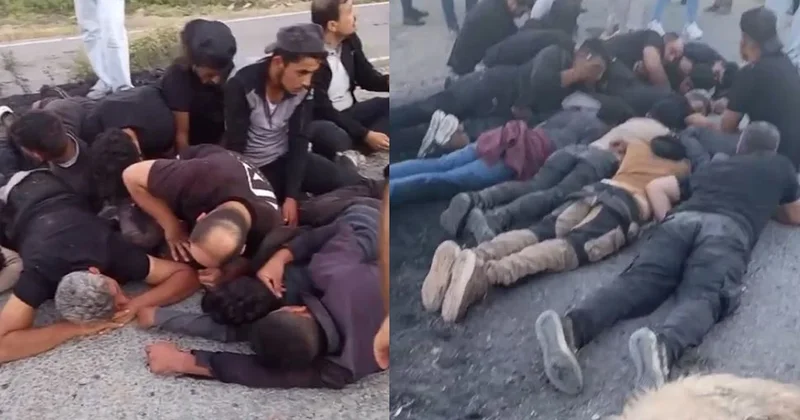 Su kanalına düşen araçtan çıktılar, böyle gözaltına alındılar Sözcü Gazetesi