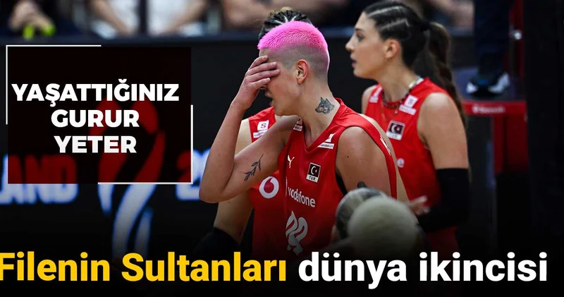 Filenin Sultanları finalde kaybetti: Yaşattığınız gurur yeter