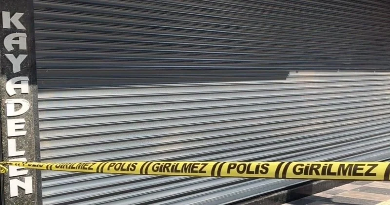 Mersin de kuyumcu soygunu: Polis çalışma başlattı