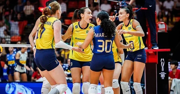 Dünya Voleybol Şampiyonası’nda bronz madalya Brezilya’nın!