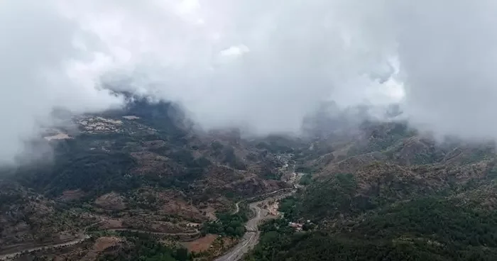 Kastamonu da sis kartpostallık görüntüler oluşturdu