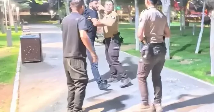 Polis ve bekçilerin alkollü şahıslarla imtihanı karakolda bitti