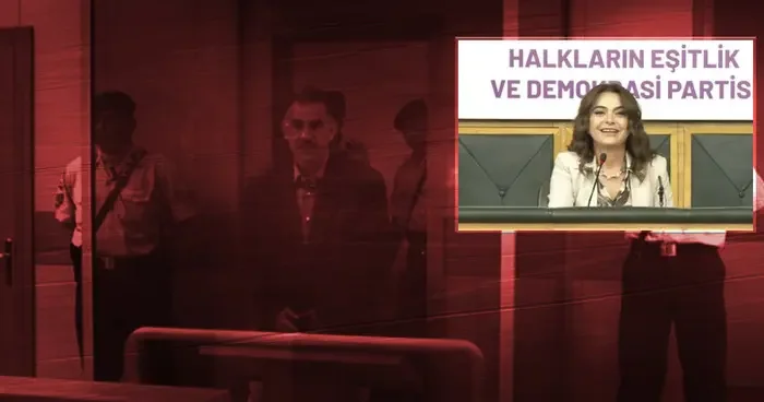 DEM Parti grup toplantısında tepki çeken anlar! Öcalan sloganları attılar