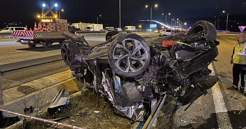 Otomobil ciple çarpıştı: 2 ölü