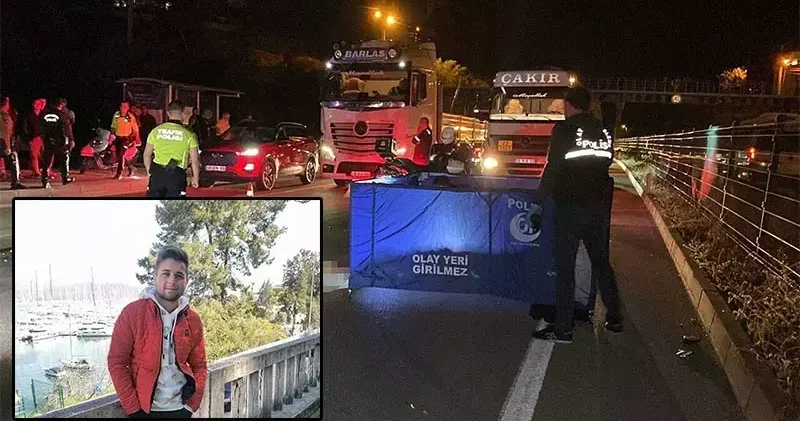 Muğla’da iş makinesine arkadan çarpan motosikletin sürücüsü öldü