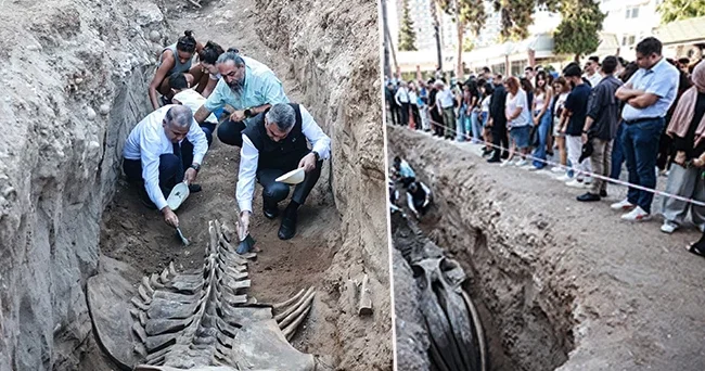 İki gün içinde tamamı topraktan çıkarılacak! Tam 14 metre: Kentte büyük heyecan
