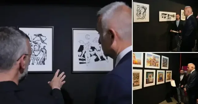 Filistinli sanatçıların eserleri İstanbul Kültür Yolu Festivali nde sanatseverlerle buluştu Kültür Sanat Haberleri