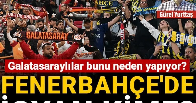 Galatasaraylılar bunu neden yapıyor? Fenerbahçe de isyan kime?