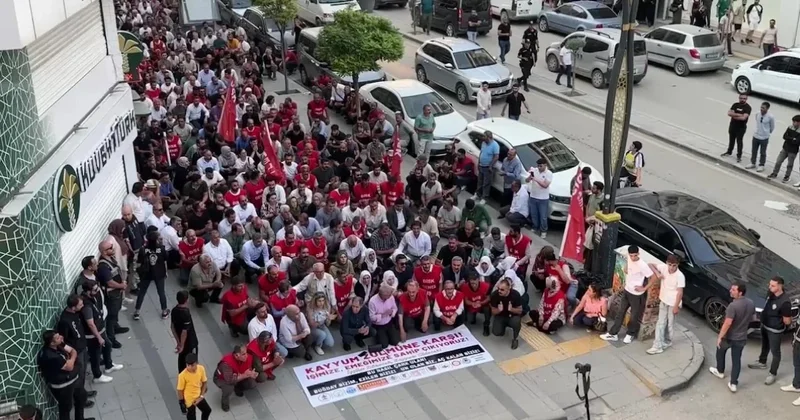 Van daki işçi eylemi polis engeline takıldı Sözcü Gazetesi