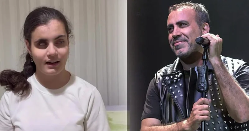 Görme engelli İmranur un hayali Haluk Levent ile sahneye çıkmak