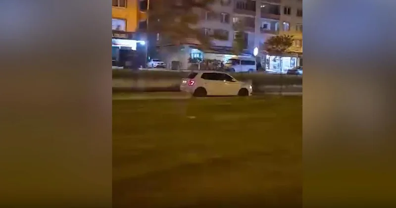 Tramvay yoluna giren sürücüye ceza yağdı