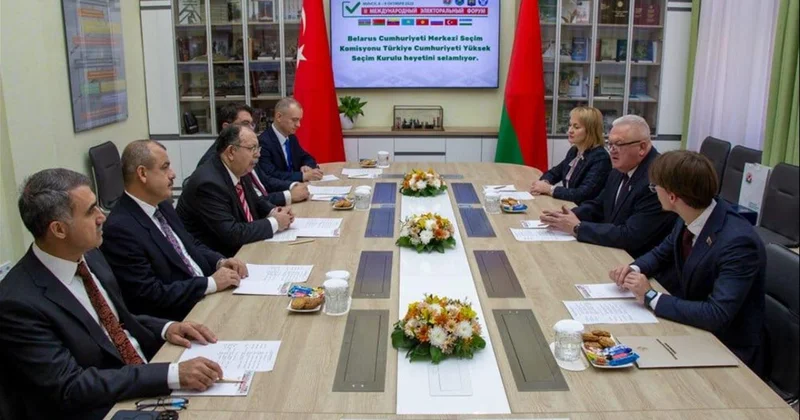 Türkiye ile Belarus yüksek seçim kurulları mutabakat zaptı imzaladı