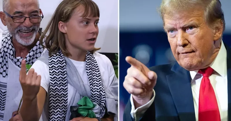 Trump tan Greta için ağır sözler: Baş belası, doktora gitmeli.