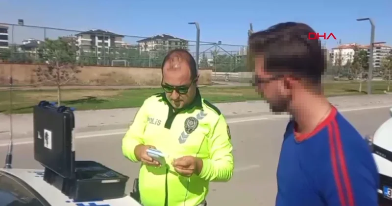 Drift atan sürücüye okkalı ceza: Ehliyetine de el konuldu
