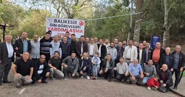 Balıkesir haberleri Balıkesir Din Görevlileri Yardımlaşma Derneği piknikte 07 Ekim 2025