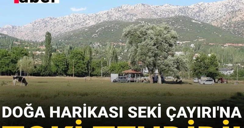 Doğa harikası Seki Çayırı na TOKİ tehdidi!