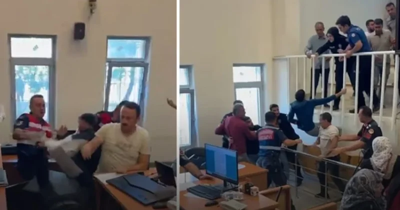Dünyanın hiçbir yerinde bu görüntüler yaşanmamıştır! Duruşma salonu değil savaş alanı Sözcü Gazetesi