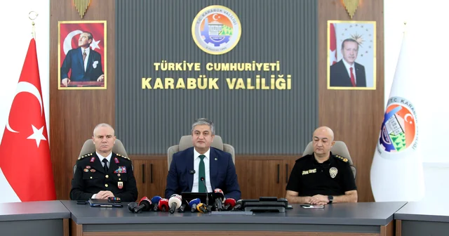 Karabük te Güvenlik Değerlendirme Toplantısı gerçekleştirildi Karabük Haberleri