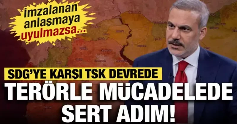Suriye de SDG düğümü çözülmezse Türkiye devreye girecek!