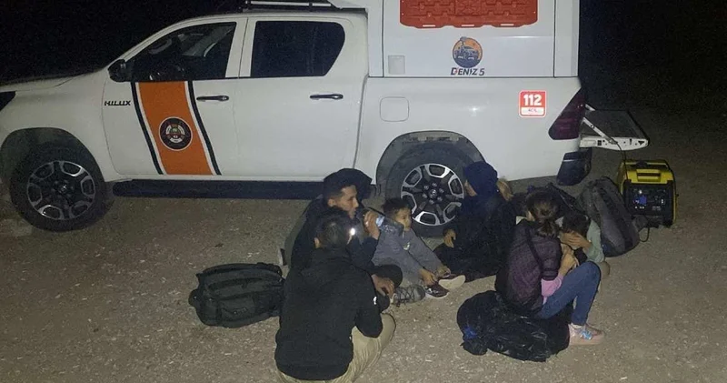 Sahil Güvenlik Bodrum da 29 göçmeni kurtardı