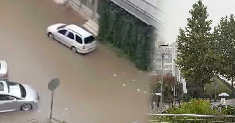 Aydın’da sağanak hayatı felç etti!