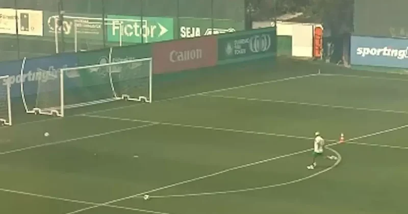 Videoyu izlemeniz lazım! Akıllara Ronaldinho yu getiren görüntü