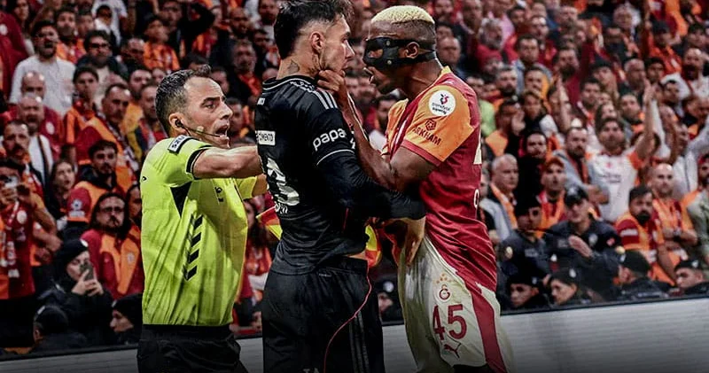 TFF Galatasaray Beşiktaş derbisi kararını açıkladı: Cezalar yolda