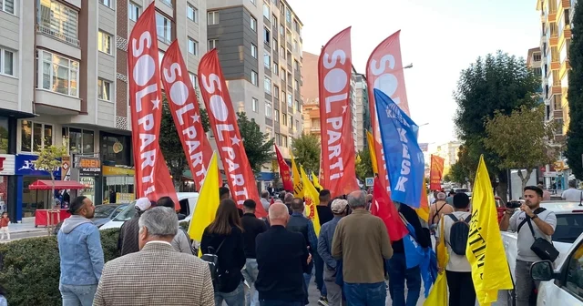 Çorum Emek ve Demokrasi Platformundan Filistin e destek yürüyüşü Çorum Haberleri