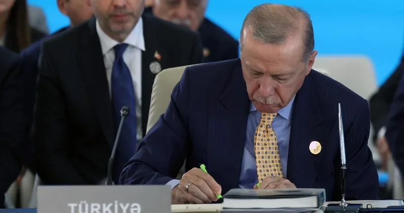 Cumhurbaşkanı Erdoğan, TDT Zirvesi nde bildiri ve kararlar imzaladı