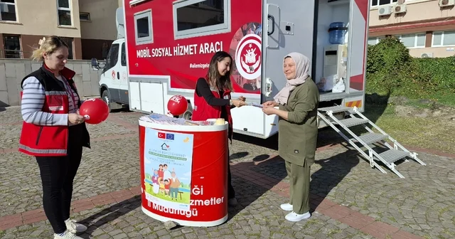 Mobil Sosyal Hizmet Aracı Sinop ta hizmet vermeye başladı Sinop Haberleri