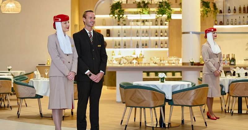 Emirates çalışanlarına özel lüks mekân açtı