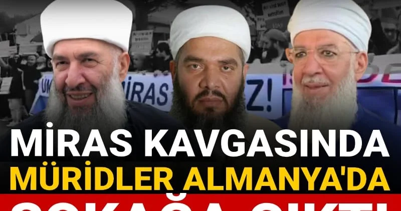 Menzil den uluslararası temsiliyet: Müridler şeyhlerin miras kavgası için meydana döküldü