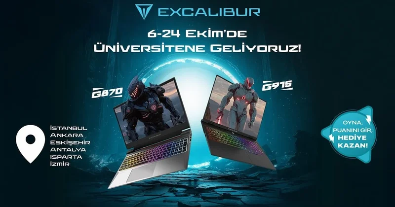 Excalibur, üniversite kampüslerinde gençlerle buluşuyor Sözcü Gazetesi