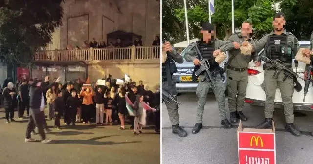 Üsküdar’da McDonald’s şubesi açılmasını istemeyen mahalleliden protesto: Katil İsrail’e bir mermi de Üsküdar dan gitsin istemiyoruz Aktüel Haberleri