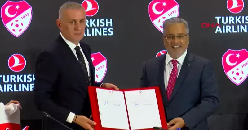 TFF ile THY sponsorluk anlaşmasını 3 yıllığına yeniledi