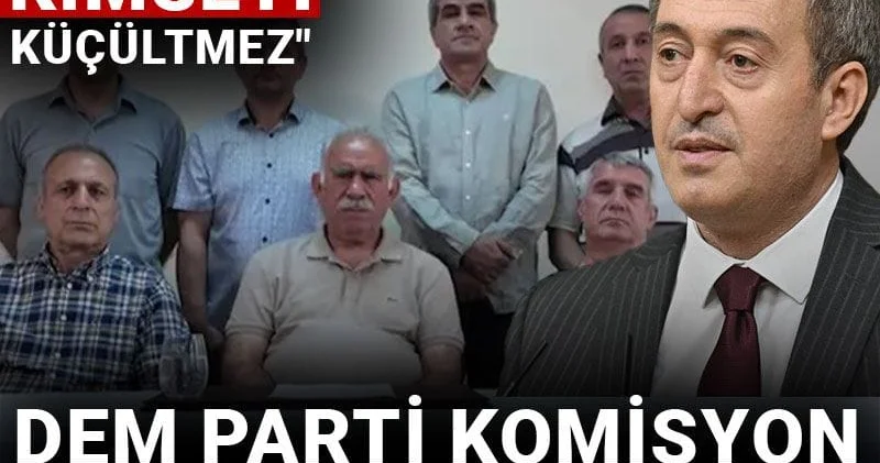 DEM Parti komisyon için İmralı yı işaret etti: Öcalan a gitmek kimseyi küçültmez
