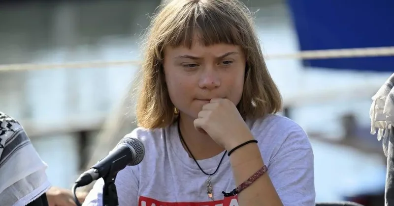 Greta Thunberg: İsrail in katliamları 7 Ekim de başlamadı