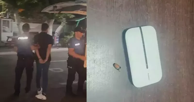Ehliyet sınavına kopya düzeneğiyle girmeye çalışan 2 kişi yakalandı