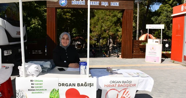 Vezirköprü de organ bağışı kampanyası düzenlendi Samsun Haberleri
