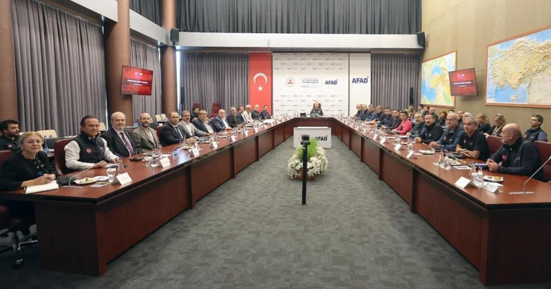 AFAD da Deprem Bilim Kurulu Toplantısı